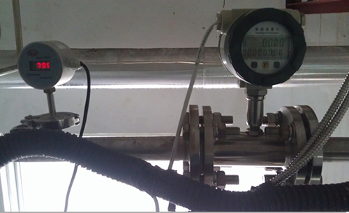 鍋爐水流量計(jì)現(xiàn)場安裝使用圖